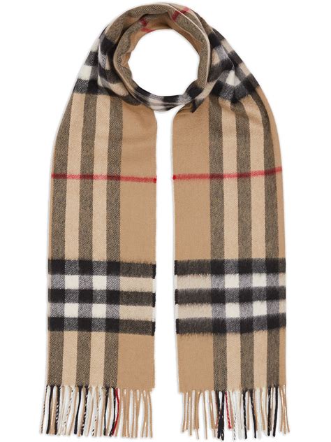 burberry white check scarf|classic check burberry scarf.